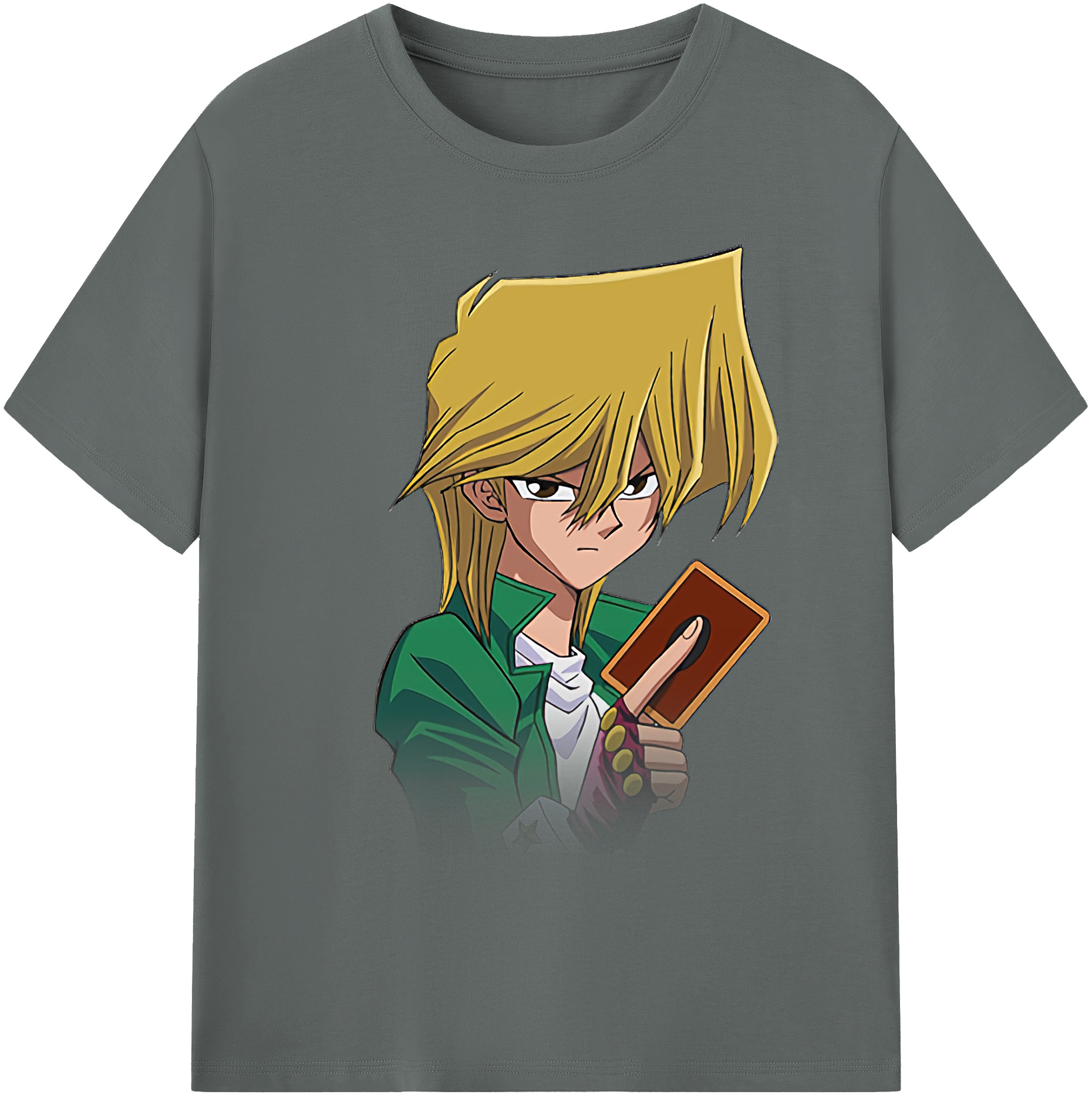 （画像用） 遊☆戯☆王 Yu-Gi-Oh! 綿100％ メンズ半袖Tシャツ｜肌触りやわらか＆通気性